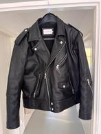 Calvin Klein Leather Jacket, Ophalen, Zo goed als nieuw, Zwart
