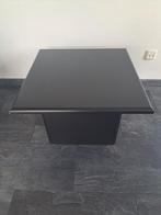 Zwarte Vierkante Salontafel - 60x60x42cm, Ophalen