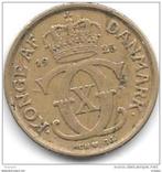 denmark 1/2 krone 1925 km 831.1 vf+, Postzegels en Munten, Verzenden, Overige landen, Losse munt