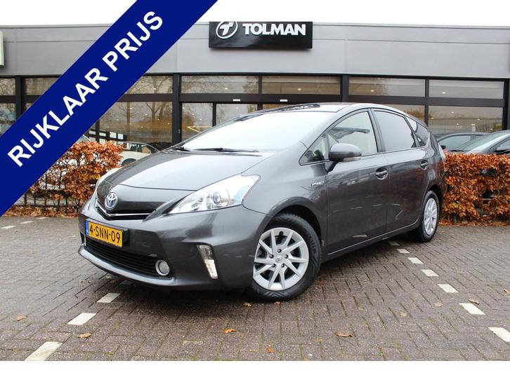 Toyota Prius Wagon 1.8 Hybrid Aspiration 7-pers. | Rijklaar, Auto's, Toyota, Bedrijf, Te koop, Prius Wagon, ABS, Achteruitrijcamera
