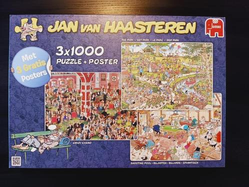 Van Haasteren Puzzel 3x 1000 stukjes, Hobby en Vrije tijd, Denksport en Puzzels, Nieuw, Legpuzzel, 500 t/m 1500 stukjes, Ophalen of Verzenden
