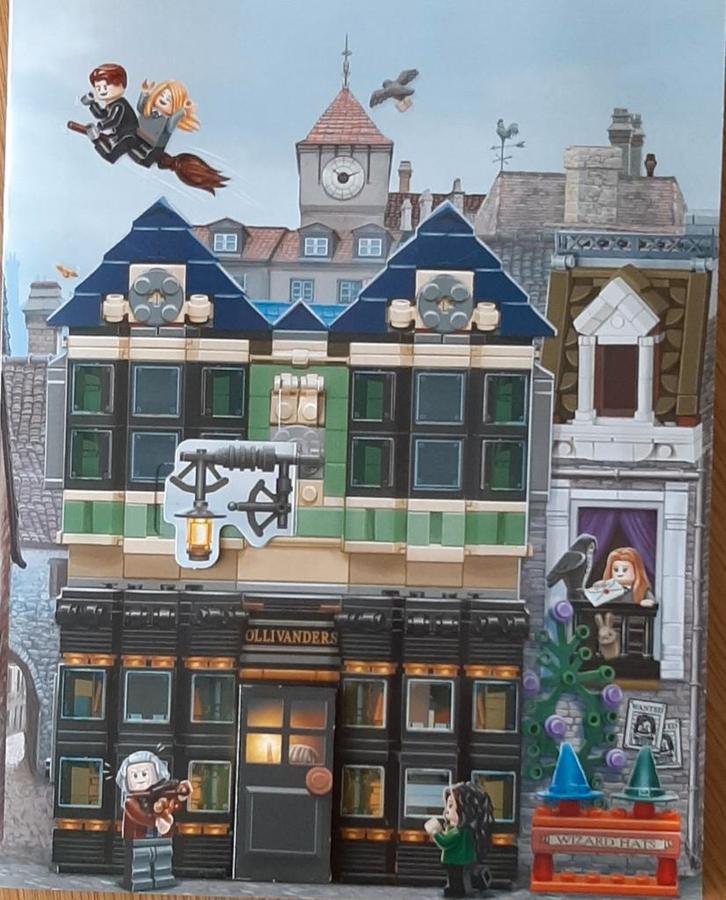 Harry Potter Diorama, Kinderen en Baby's, Speelgoed | Educatief en Creatief, Zo goed als nieuw, Knutselen, Bouwen, Ophalen of Verzenden