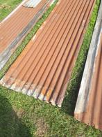 Vintage golfplaten oude roestige golfplaten, Ophalen, Gebruikt