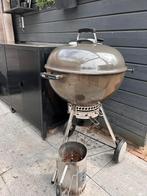 Weber master touch GBS BBQ 57 cm met quickstarter en hoes, Tuin en Terras, Houtskoolbarbecues, Ophalen, Zo goed als nieuw