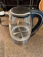 Emerio glazen waterkoker | 2200 W | Zo goed als nieuw, 1 tot 2 liter, Ophalen of Verzenden, Zo goed als nieuw, Rvs
