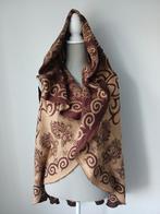 Vintage Pashmina casmere sjaal/vest dubbelzijdig, Ophalen of Verzenden, Zo goed als nieuw, Sjaal