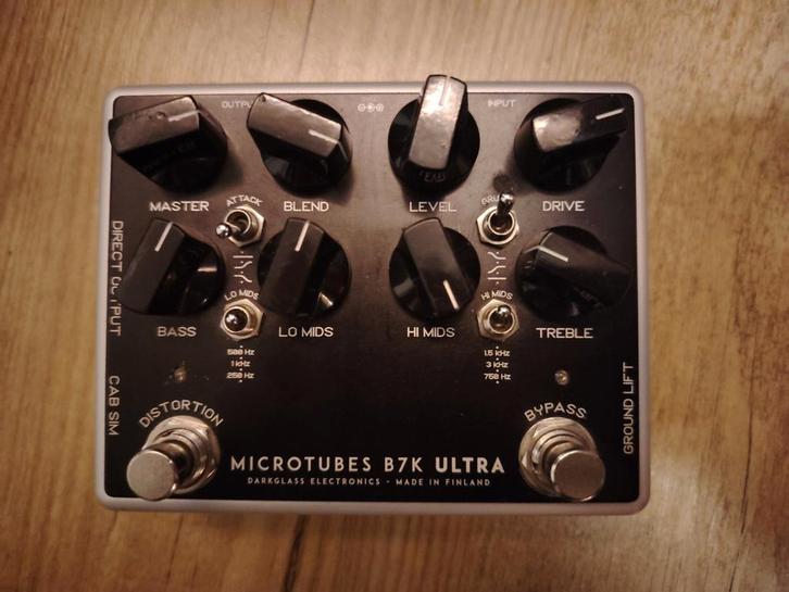 Microtubes B7k Ultra v2, Muziek en Instrumenten, Effecten, Gebruikt, Distortion, Overdrive of Fuzz, Ophalen of Verzenden