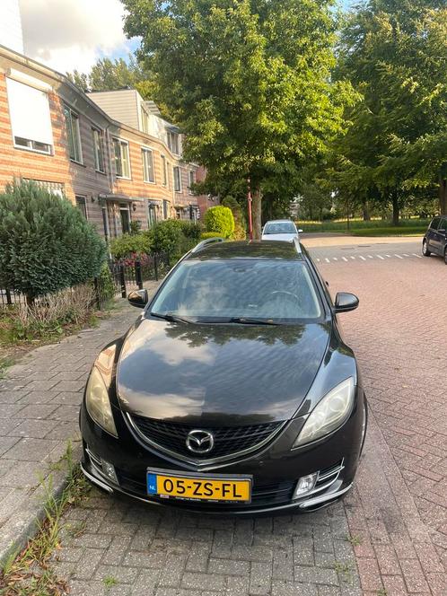 Mazda 6 2.0 Citd 103KW Sportbreak 2009 Zwart, Auto's, Mazda, Particulier, Diesel, B, Stationwagon, Handgeschakeld, Origineel Nederlands