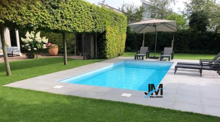 Zwembad HDPE 8 x 4 x 1,5 m HDPE Compleet ACTIE!!, Tuin en Terras, Zwembad-toebehoren, Nieuw, Ophalen