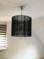 Zwarte Stoffen hanglamp, Huis en Inrichting, Ophalen, Zo goed als nieuw, Stof