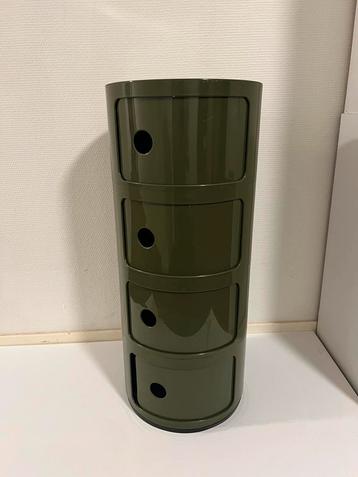 Kartell Bijzettafel Componibili Large / groen beschikbaar voor biedingen