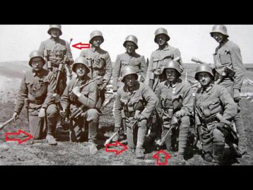 ZELDZAAM!! WW1 Austrian trench bat Krupp beschikbaar voor biedingen