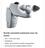 Somfy zon / wind automaat, Tuin en Terras, Zonneschermen, Ophalen of Verzenden, Gebruikt, Knikarmscherm