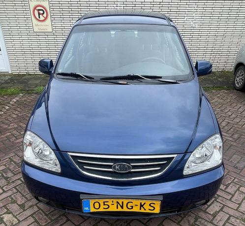 KIA Carens 1.8 I 16V 5P E4 2003 Blauw, Auto's, Kia, Bedrijf, Carens, Airbags, Airconditioning, Bluetooth, Climate control, Elektrische ramen