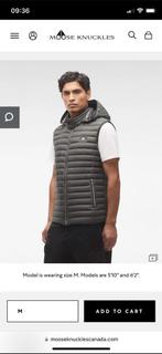 moose knuckles m13mv450/1111 air down groen bodywarmer, Kleding | Heren, Bodywarmers, Ophalen of Verzenden, Nieuw, Maat 52/54 (L)