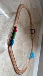 Ikea houten treinbaan, Kinderen en Baby's, Speelgoed | Houten speelgoed, Ophalen of Verzenden, Zo goed als nieuw