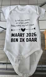 Baby romper geboorte gepersonaliseerd oa gender reveal, Kinderen en Baby's, Kraamcadeaus en Geboorteborden, Ophalen of Verzenden