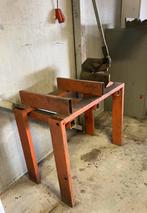 Stalen platen knipschaar, Ophalen, Gebruikt, Handmatig