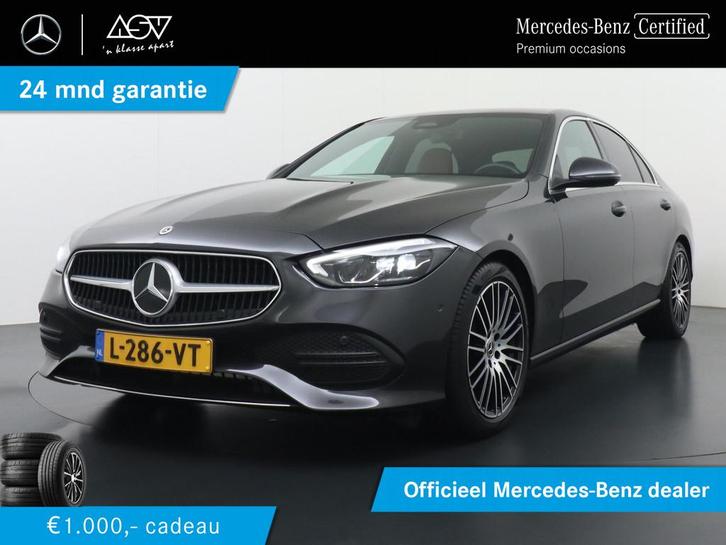 Mercedes-Benz C-klasse 180 Luxury Line Modeljaar 2022 | Acht, Auto's, Mercedes-Benz, Bedrijf, Te koop, C-Klasse, ABS, Achteruitrijcamera
