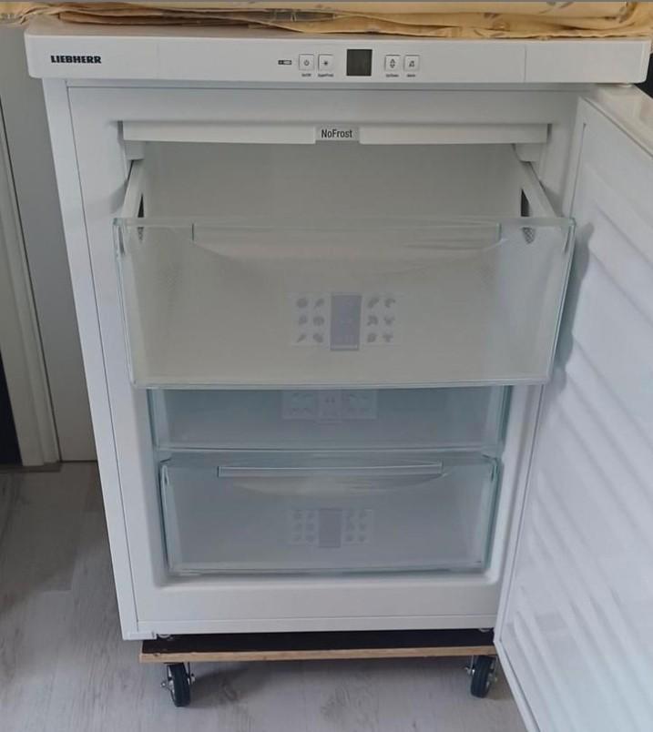Diepvrieskast Liebherr 3 ruime laden No Frost, Witgoed en Apparatuur, Vriezers en Diepvrieskisten, Zo goed als nieuw, Vrijstaand