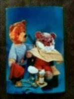 Ansichtkaarten teddyberen ( scheren), Ophalen of Verzenden