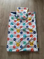 Pokemon Dekbedovertrek 90x200 - Zo Goed Als Nieuw!, Kinderen en Baby's, Kinderkamer | Beddengoed, Overige kleuren, Jongetje of Meisje