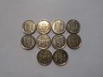 10 munten Spanje 10 pesetas 1983/1984/1985/1992 compleet, Ophalen of Verzenden, Overige landen, Setje