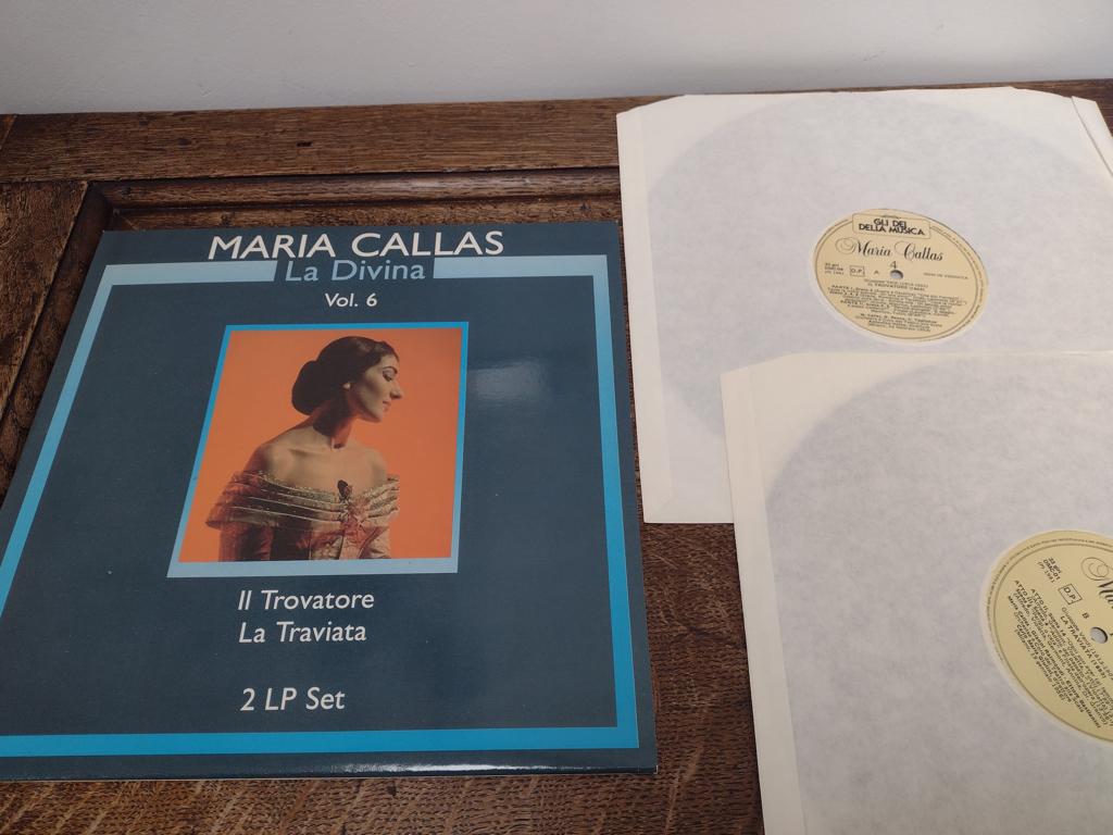 Maria Callas, La Divina Vol.6 La Traviata 2LP set, Cd's en Dvd's, Vinyl | Klassiek, Ophalen, Zo goed als nieuw, Romantiek, Opera of Operette