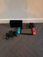 Nintendo Switch V2 2022, Ophalen of Verzenden, Zo goed als nieuw, Met 2 controllers, Switch 2019 Upgrade