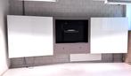 Grote design wandkast met whiteboards en TV-ophanging, Receptie of Entree, Ophalen, Nieuw zonder verpakking, Inrichting