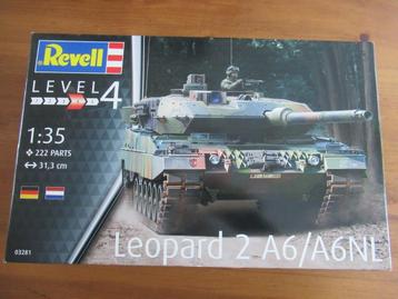 Leopard 2 A6/A6NL (Revell 1/35) incl Ned.decals beschikbaar voor biedingen