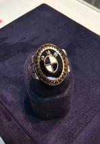 Mooie BMW zilver 925 ovaal ring