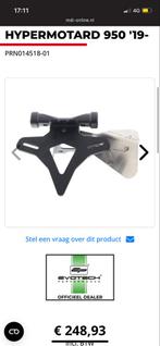 EVOTECH Kentekenplaathouder Hypermotard 950 '19-, Ophalen of Verzenden, Nieuw