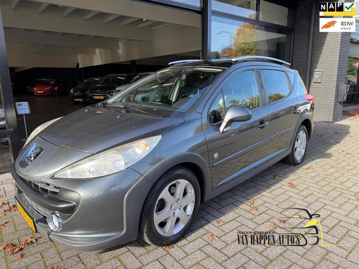 Peugeot 207 SW Outdoor 1.6 VTi XS / APK 2-2027, Auto's, Peugeot, Bedrijf, Te koop, Airbags, Airconditioning, Boordcomputer, Centrale vergrendeling