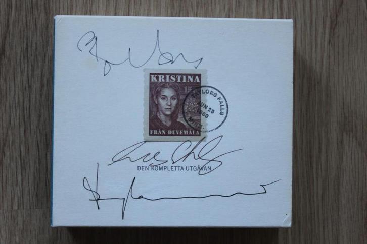 ABBA/ Benny/ Björn - Kristina Från Duvemåla 3CD GESIGNEERD!!, Cd's en Dvd's, Cd's | Filmmuziek en Soundtracks, Zo goed als nieuw