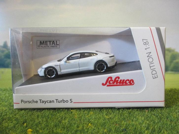 Porsche Taycan Turbo S - Schuco, Hobby en Vrije tijd, Modelauto's | 1:87, Nieuw, Auto, Schuco, Ophalen of Verzenden