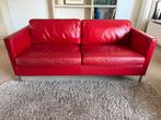 Vintage De Sede DS 118 2-zits bank, rood leer, Ophalen, Gebruikt, 150 tot 200 cm, Tweepersoons