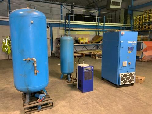 compressor boge c20f, Doe-het-zelf en Verbouw, Compressors, Zo goed als nieuw, 6 tot 10 bar, 800 liter/min of meer, Ophalen
