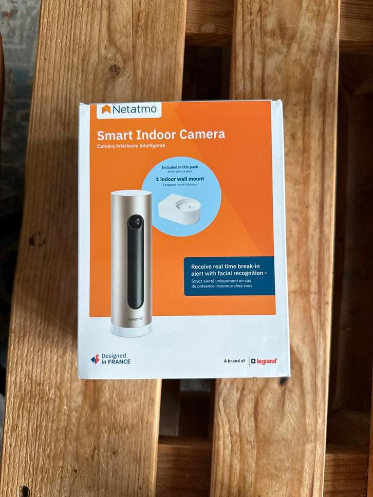 Netatmo Welcome Slimme Binnencamera, Audio, Tv en Foto, Videobewaking, Zo goed als nieuw, Binnencamera, Ophalen of Verzenden