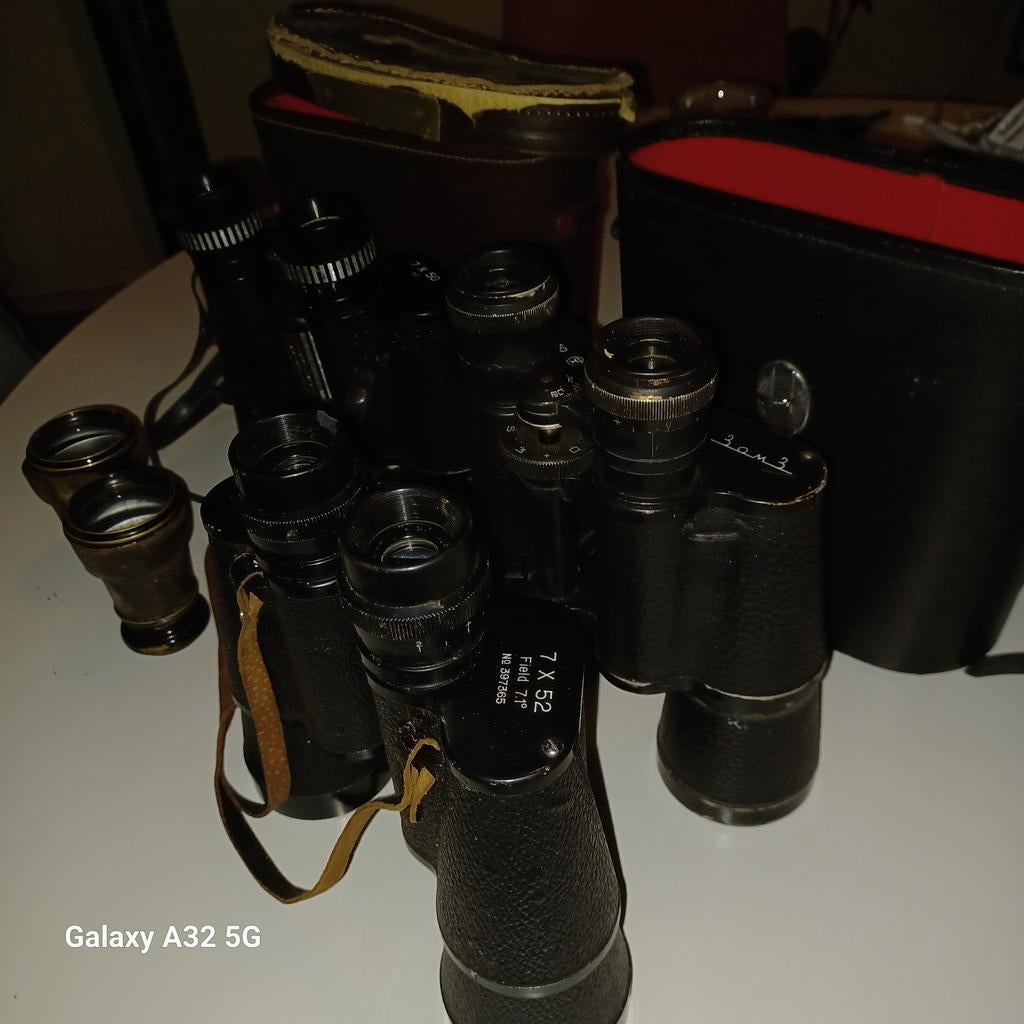 Vintage Verrekijker Collectie, Audio, Tv en Foto, Optische apparatuur | Verrekijkers, Gebruikt, Overige typen, Ophalen of Verzenden