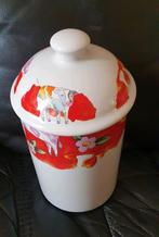 Casual Dining voorraadpot met koeienprint/MaryAnn Baker, Overige typen, Ophalen of Verzenden, Zo goed als nieuw, Overige stijlen