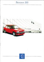 Folder Peugeot 205 1993, Gelezen, Peugeot, Verzenden