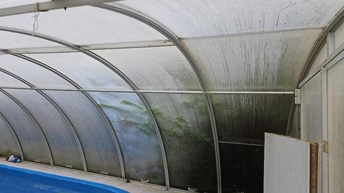 zwembad overkapping (gedemonteerd), Tuin en Terras, Zwembaden, Gebruikt, Overige typen, 120 cm of meer, 400 cm of meer, 300 cm of meer