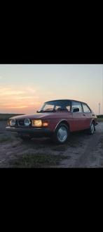 Saab 1977 Rood, Voorwielaandrijving, 4 cilinders, 635 kg, Leder en Stof