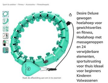 Fitness Hoelahoep - Nieuw in doos (beschadigd) beschikbaar voor biedingen