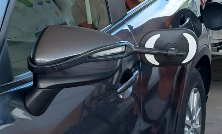 Emuk caravanspiegels Mazda CX5 (2012-2017), Auto-onderdelen, Spiegels, Mazda, Gebruikt, Ophalen