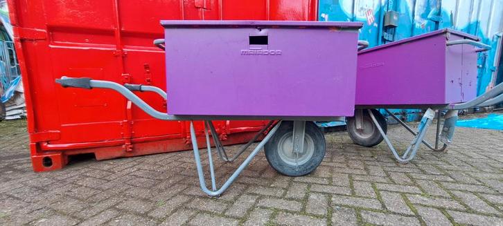 Gereedschap Bakkruiwagen - Opslag op de Bouwplaats, Doe-het-zelf en Verbouw, Gereedschapskisten, Gebruikt, Ophalen