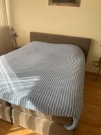 Karlsson Boxspring - Bruin, Huis en Inrichting, Ophalen, Gebruikt, Bruin, Tweepersoons
