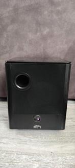 Philips subwoofer 250 watt HTS7500 zwart 29x29x37, Philips, Gebruikt, Subwoofer, Ophalen of Verzenden