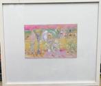 Armand Bouten 2 aquarellen ingelijst in pp 14 x 20cm, Verzenden